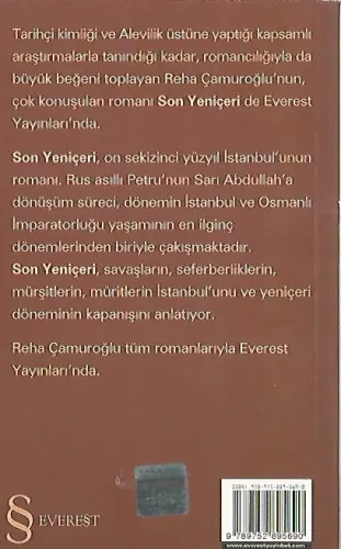 Son Yeniçeri Reha Çamuroğlu Everest Yayınları %10 indirimli