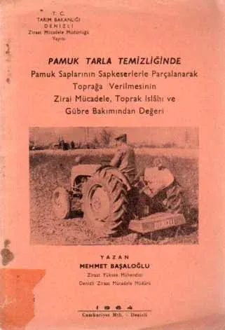 Pamuk Tarla Temizliğinde