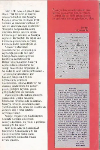 Çankaya 3 Falih Rıfkı Atay Cumhuriyet %47 indirimli