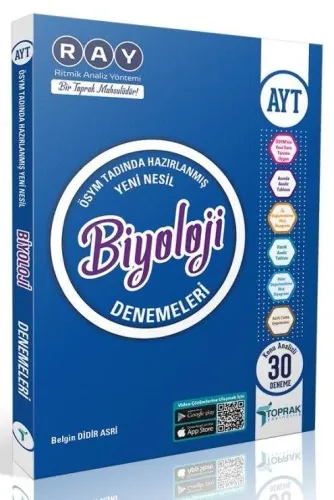 Toprak Yayıncılık AYT Biyoloji 30 Deneme