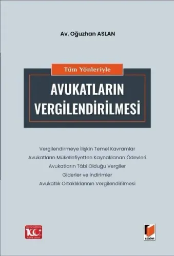 Avukatların Vergilendirilmesi