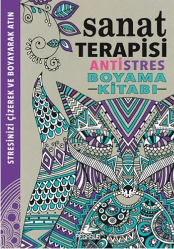 Sanat Terapisi Antistres Boyama Kitabı