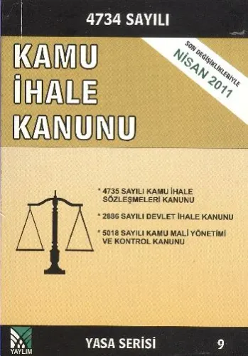 Yasa Serisi-09 Kamu İhale Kanunu