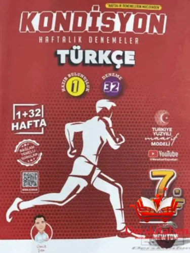NEWTON 7. SINIF KONDİSYON TÜRKÇE 33 HAFTA KAZANIM DENEMELERİ