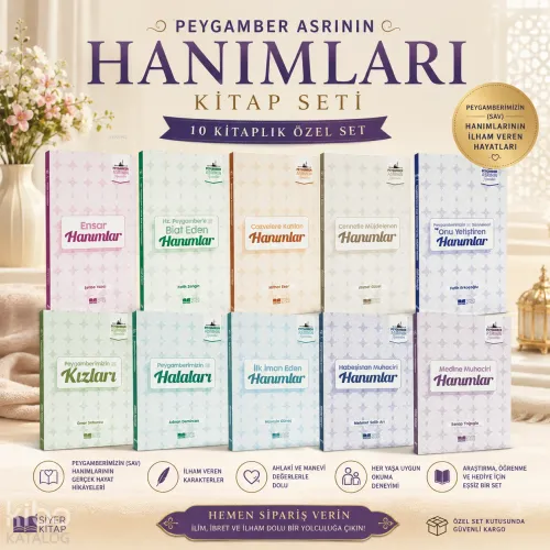 Peygamber Asrının Hanımları Kitap Seti (10 KİTAP)