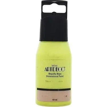 Artdeco Boyutlu Boya Fosforlu Sarı  60ml
