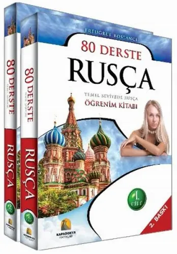 80 Derste Rusça 2 Cilt Takım
