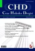 Ceza Hukuku Dergisi Sayı:6 Nisan 2008 1