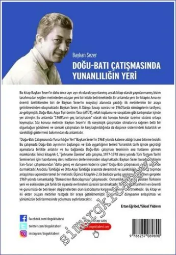 Doğu Batı Çatışmasında Yunanlılığın Yeri - 2023