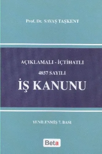 4857 Sayılı İş Kanunu