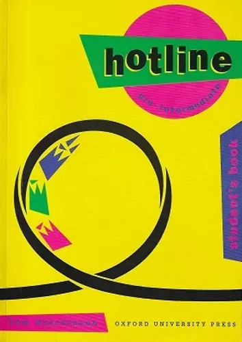 Hotline Pre-Intermediate Teacher's Book - Student's Book - Workbook 3 Kitap Set Halinde Oxford