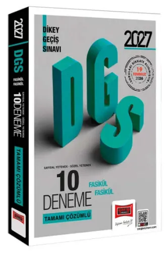 Yargı Yayınları 2027 DGS Sayısal-Sözel Yetenek Tamamı Çözümlü Fasikül 