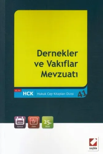 Dernekler ve Vakıflar Mevzuatı