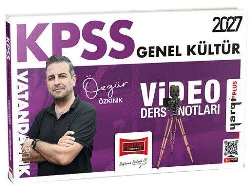 Yargı Yayınları 2027 KPSS Genel Kültür Vatandaşlık Video Ders Notları