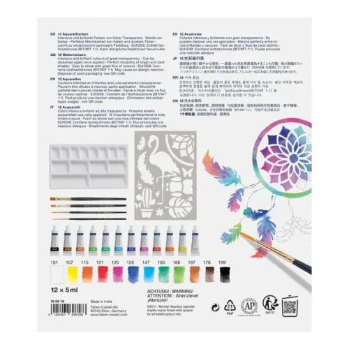 Faber-Castell Suluboya Resim Seti 18 parça