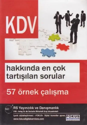 KDV Hakkında En Çok Tartışılan Sorular 57 Örnek Çalışma (Cd'li)