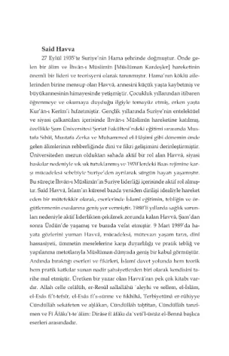 İslam Davasının Hareket İlkeleri ve Eğitim Stratejileri
