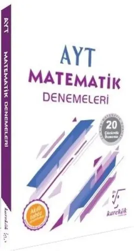 Karekök AYT Matematik Çözümlü 20 Deneme-YENİ