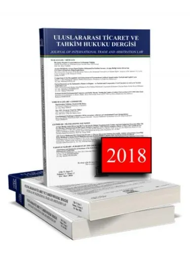 Legal Uluslararası Ticaret ve Tahkim Hukuku Dergisi ( 2018 Yılı Aboneliği ) ( 2 Sayı )