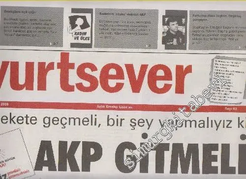 Yurtsever Aylık Emekçi Gazetesi - Sayı: 83      Kasım