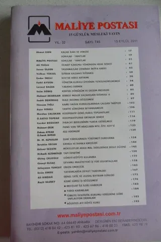 Maliye Postası 2012 / 757