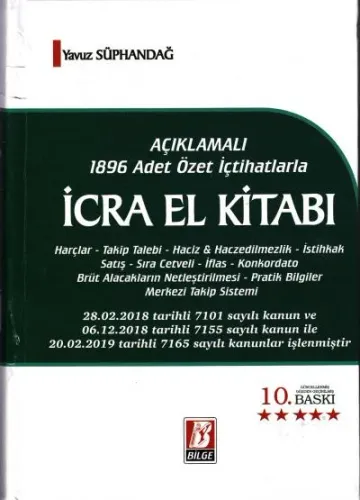 İcra El Kitabı (Roman Boy - Ciltli)