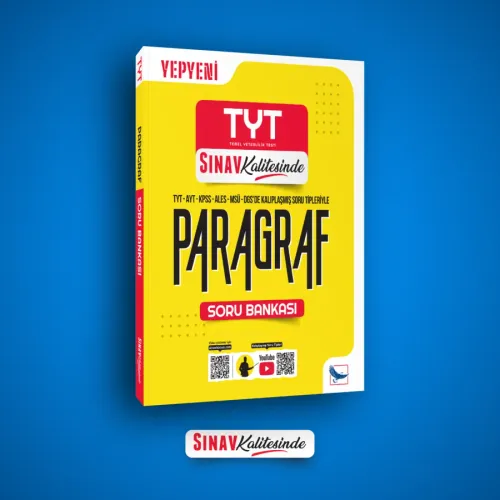 Sınav TYT AYT KPSS ALES MSÜ DGS Paragraf Soru Bankası ve 6 Özel Deneme