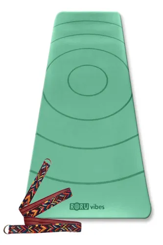 Sun Series 2.5 mm Kaydırmaz Yoga Matı - Yeşil
