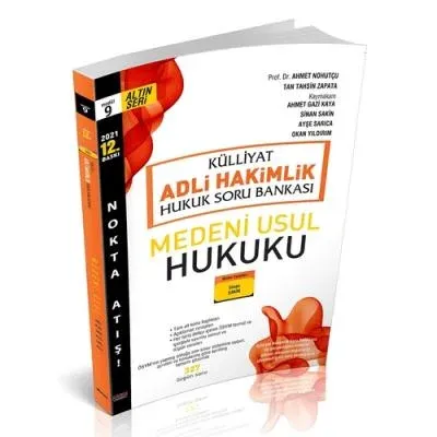 Külliyat Adli Hakimlik Hukuk Soru Bankası Medeni Usul Hukuku