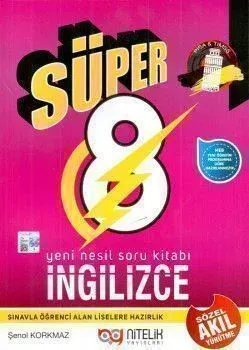 Nitelik 8. Sınıf Süper İngilizce Soru Kitabı