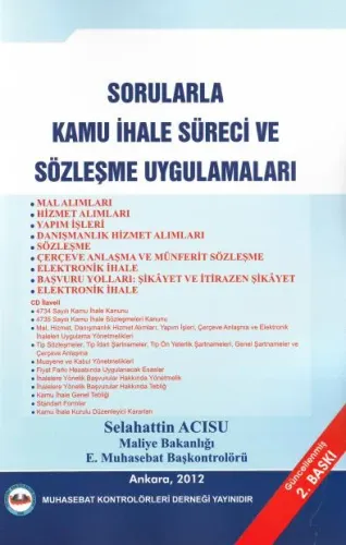 Sorularla Kamu İhale Süreci Ve Sözleşme Uygulamaları