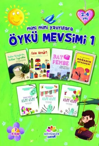 Mini Mini Yavrulara Öykü Mevsimi 1 (7 Kitap)
