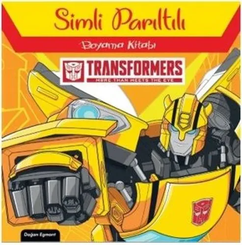 Transformers - Simli Parıltılı Boyama Kitabı Doğan ve Egmont Yayıncılık 9786050973747
