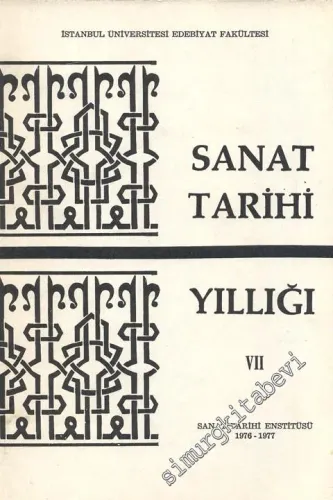Sanat Tarihi Yıllığı 7 -         1977