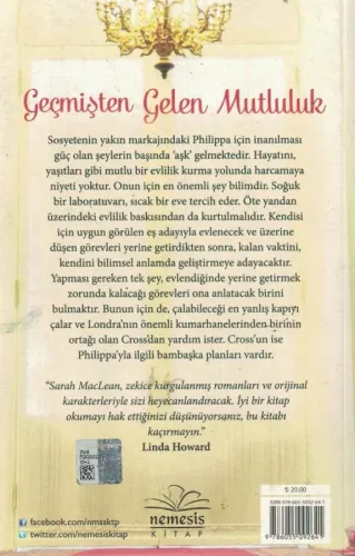 Geçmişten Gelen Mutluluk Sarah Maclean Nemesis Kitap %44 indirimli