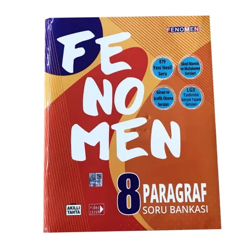 FENOMEN 8.SINIF PARAGRAF - B - SORU BANKASI