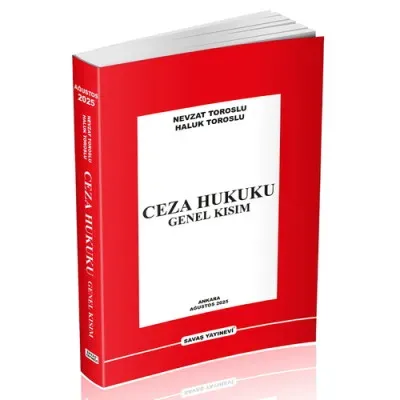 Ceza Hukuku Genel Kısım