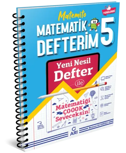 Arı Yayıncılık 5. Sınıf Matematik Akıllı Defteri