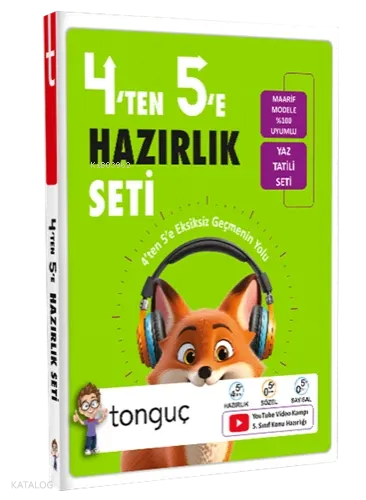Tonguç Akademi 4'ten 5'e Hazırlık Seti