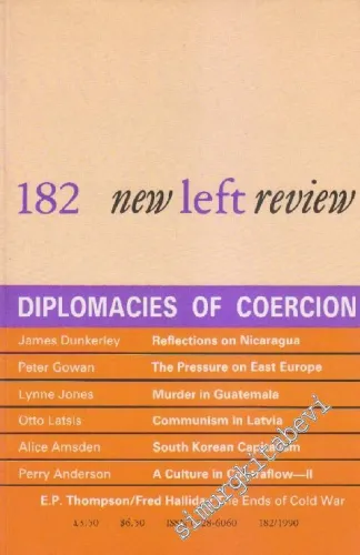 New Left Review - Case: Diplomacies Of Coercion - Sayı: 182 July - Aug