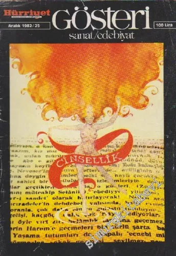 Hürriyet Gösteri Sanat Edebiyat Dergisi Dosya: Cinsellik - Sayı: 25    3  Aralık