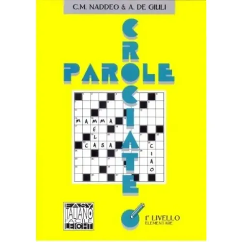 Parole crociate 1 Elementare (İtalyanca Bulmacalar – Temel Seviye)