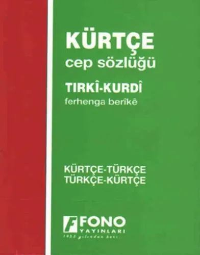 Kürtçe Türkçe Türkçe Kürtçe Cep Sözlüğü