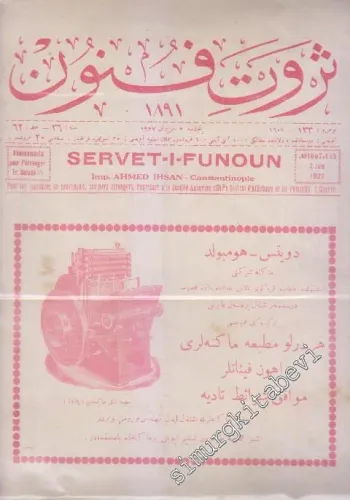 OSMANLICA: Servet - i Fünun -     36  2 Haziran Perşembe