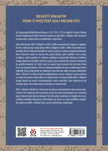 Behiştî Sinan'ın Mihr ü Müşterî Adlı Mesnevisi Arzu Polat