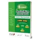 KORAY VAROL 6. SINIF DİN KÜLTÜRÜ VE AHLAK BİLGİSİ KAZAN