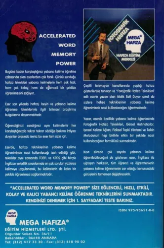 Yabancı Kelimeleri Hafıza Tenikleriyle Öğrenin Melik Safi Duyar Mega H