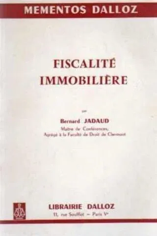 Fiscalite Immobiliere