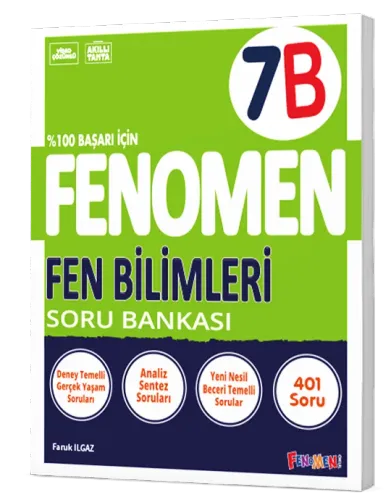 Fenomen Yayınları 7.Sınıf Fen Bilimleri B Soru Bankası