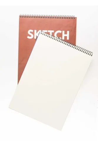 Fanart Academy Sketch Pad A4 Bordo 80gr Spiralli 50yp Eskiz Defteri